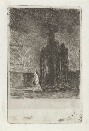 Interieur van een liturgisch gebouw