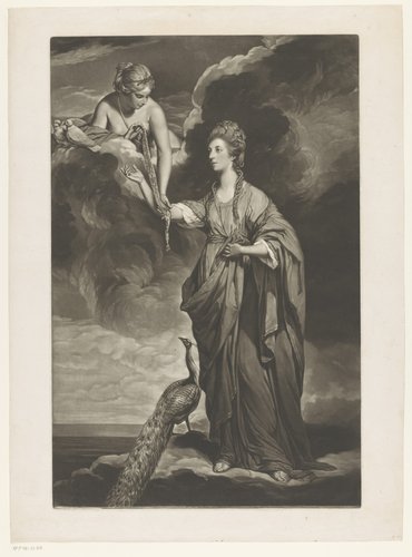 Portret van Annabella Bunbury as Juno