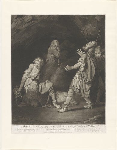 Sextus Pompeius raadpleegt Erictho over de Slag bij Pharsalus