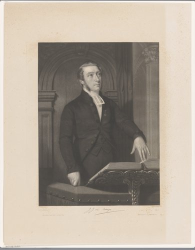 Portret van Johannes Jacobus van Oosterzee