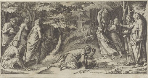 De Israelieten vluchten uit Egypte