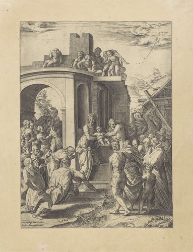 Aanbidding door de Koningen