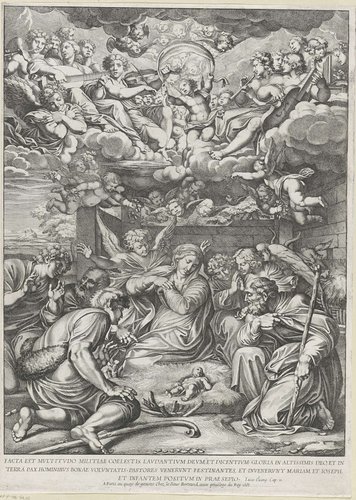 Aanbidding door de herders