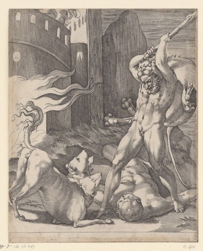 Scènes met Hercules