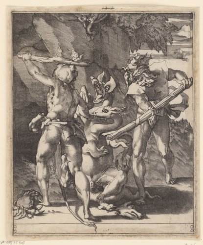 Scènes met Hercules
