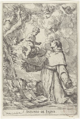 Visioen van de heilige Antonius van Padua