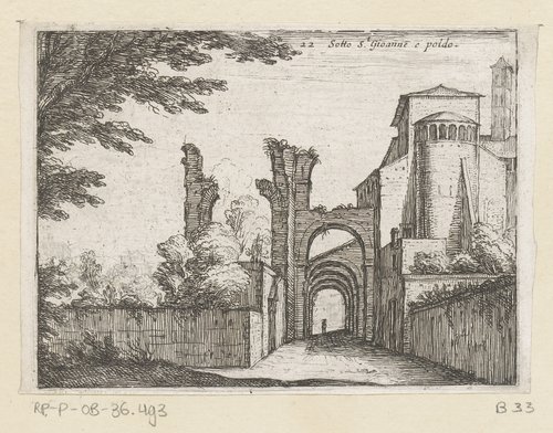 Clivus Scauri en de Santi Giovanni e Paolo