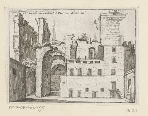Resten van het Serapeum te Rome