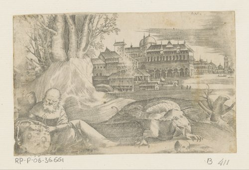 Astroloog by Agostino Veneziano
