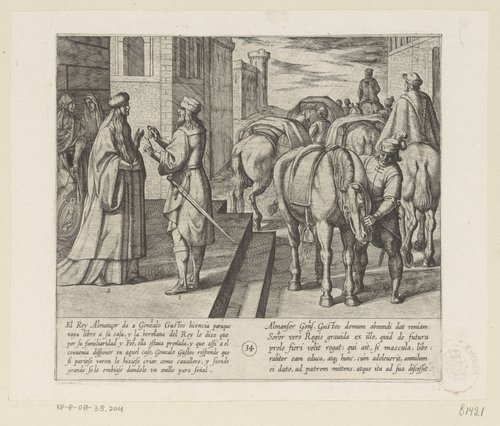 Gonzalo Gusto geeft een ring die aan zijn ongeboren kind gegeven moet worden als het een zoon is by Antonio Tempesta