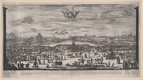La Perspective du Pont Neuf de Paris