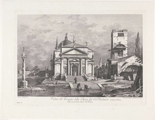 Veduta del Prospetto della Chiesa del S.S.mo Redentore