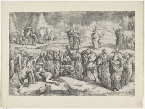 Verzamelen van het manna