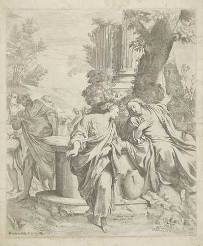 Christus en de Samaritaanse vrouw bij de put