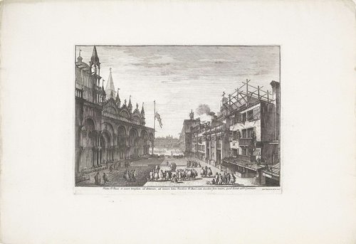 San Marco en Piazzetta dei Leoncini te Venetië