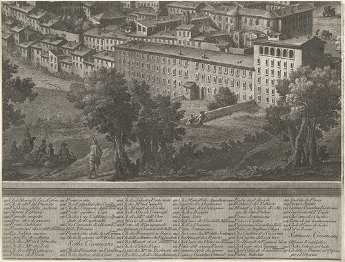 Prospetto d. alma città di Roma (...)