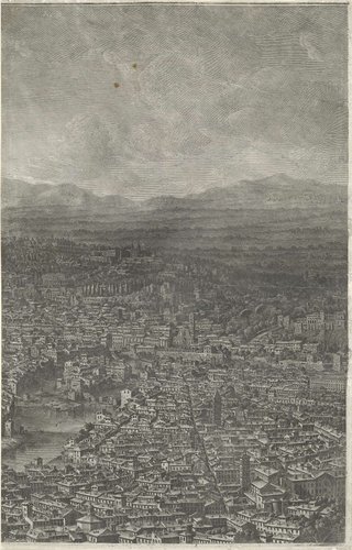 Prospetto d. alma città di Rom (...)