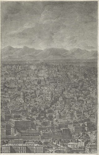 Prospetto d. alma città di Rom (...)