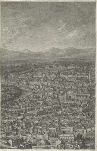 Prospetto d. alma città di Rom (...)