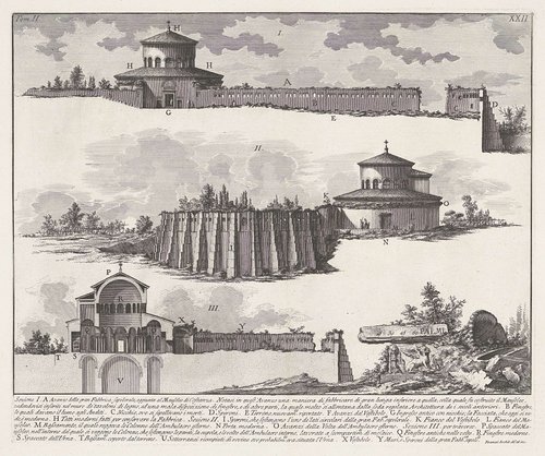 Santa Constanza te Rome by Giovanni Battista Piranesi