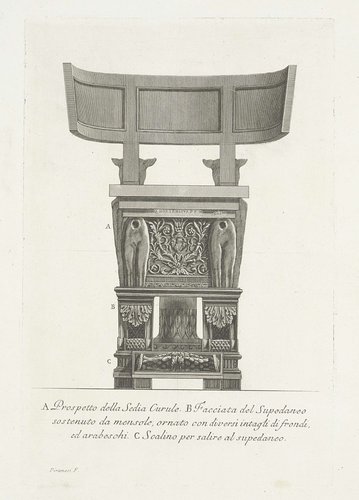 Vasi, candelabri, cippi, sarcofagi, tripodi, lucerne, ed ornamenti antichi disegn. ed incisi dal cav. Gio. Batta Piranesi by Giovanni Battista Piranesi