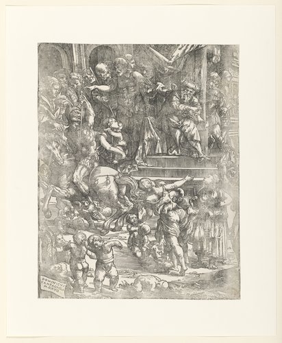 Kindermoord te Bethlehem (linkerdeel)