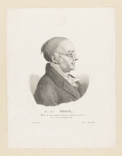 Portret van Jacques Albert Sénave by Guillaume Philidor Van den Burggraaff