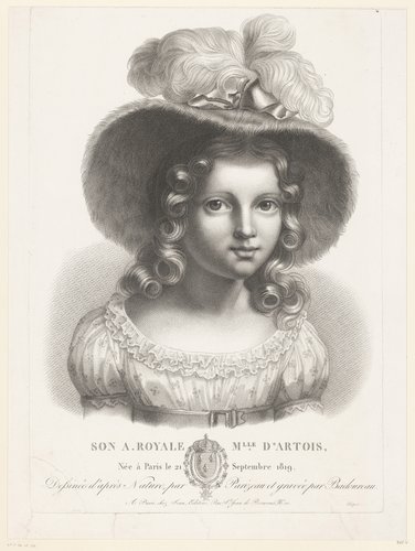 Portret van Louise Maria van Frankrijk