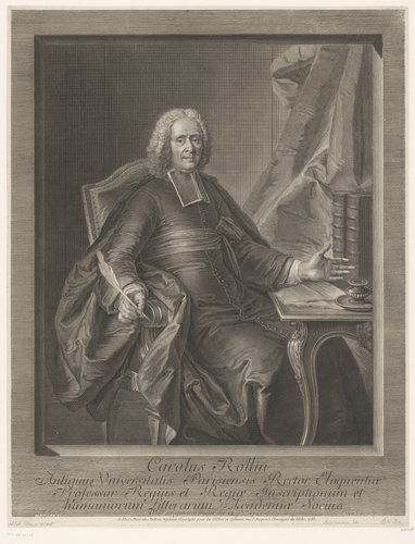 Portret van Charles Rollin