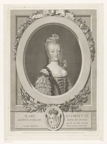Portret van Marie Antoinette, koningin van Frankrijk