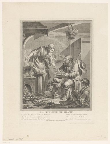 La cuisinière charitable.