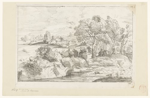 Prenten naar tekeningen uit het kabinet Jabach