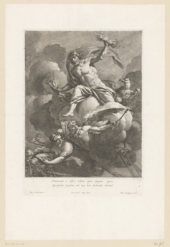 Serie van prenten naar de schilderijen van Fontainebleau