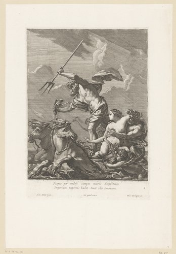 Serie van prenten naar de schilderijen van Fontainebleau