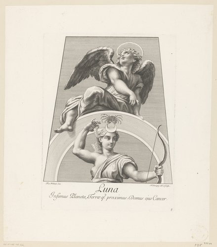 Serie naar schilderingen van Rafaël in de Chigi-kapel in Rome