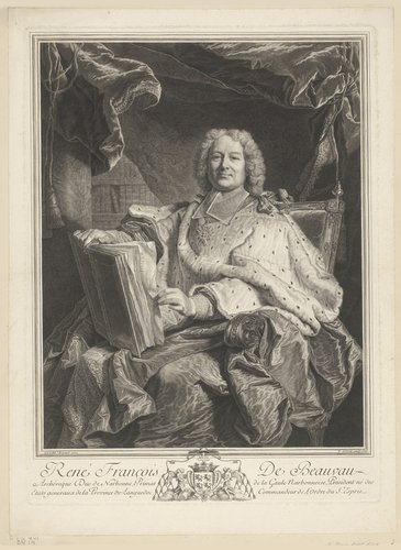 Portret van René François de Beauvau du Rivau