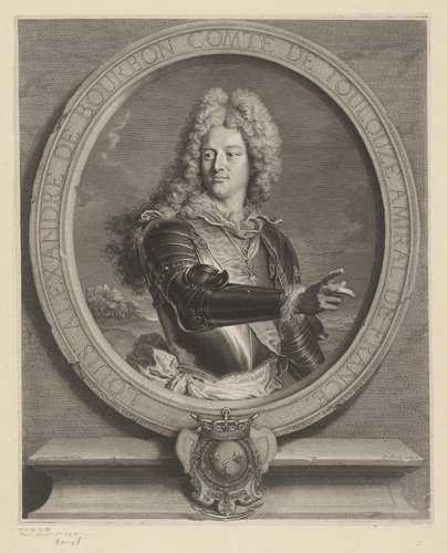 Portret van Lodewijk Alexander van Bourbon