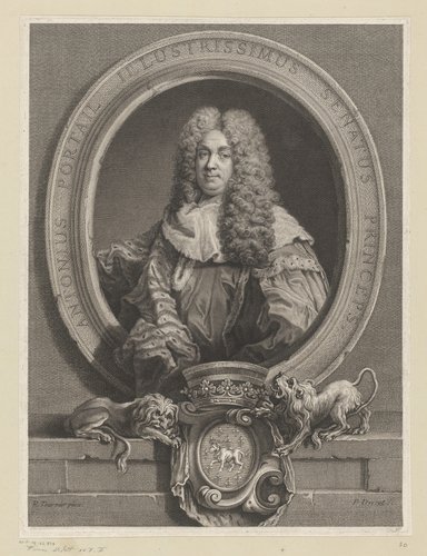 Portret van Antoine Portail