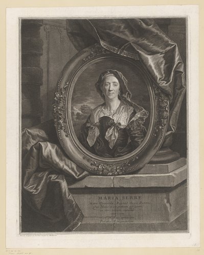 Maria Serre by Pierre Drevet