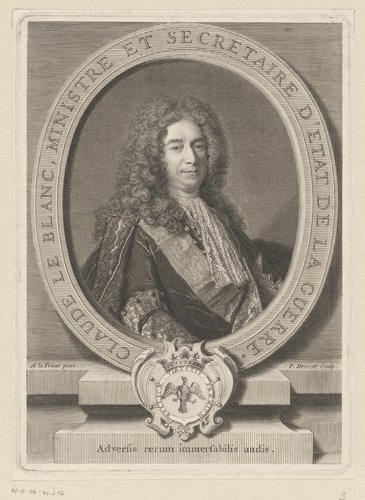 Portret van Claude le Blanc