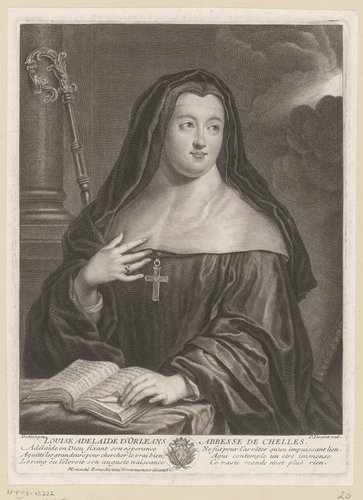 Louise Adelaide d'Orleans abbesse de Chelles.