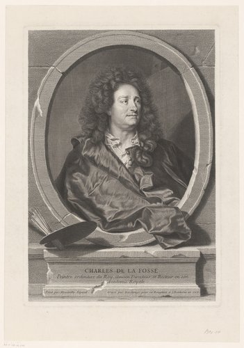 Portret van Charles de La Fosse