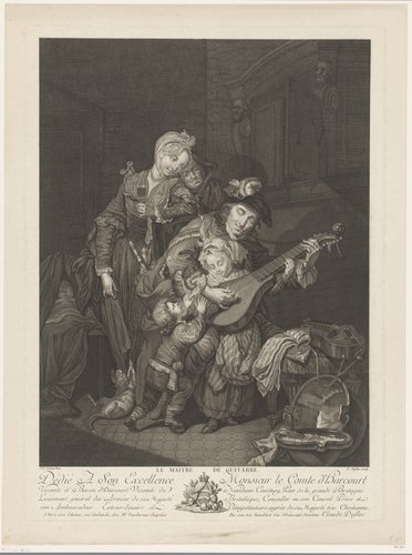 Le maitre de guitarre.