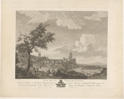 Vue de la Ville de Cleves