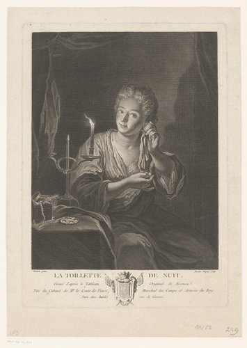 La toilette de nuit.