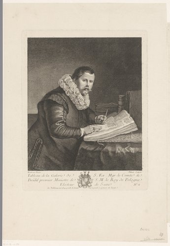 Portret van Lieven Willemsz van Coppenol