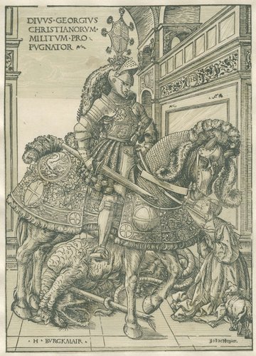 Saint George with the Princess and the Slain Dragon