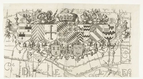 Kaart van Delfland (blad midden boven)