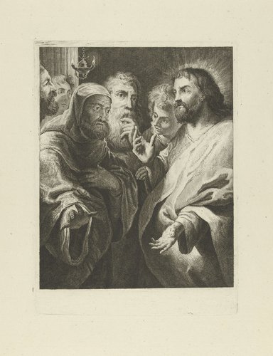 Christus en Nicodemus