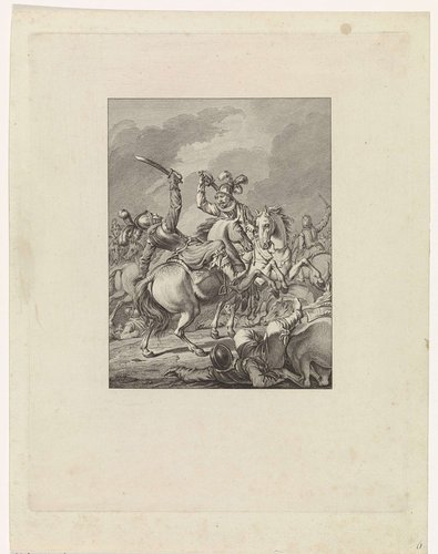 Gevecht tussen Romero en Hendrik van Nassau bij Mons, 1572